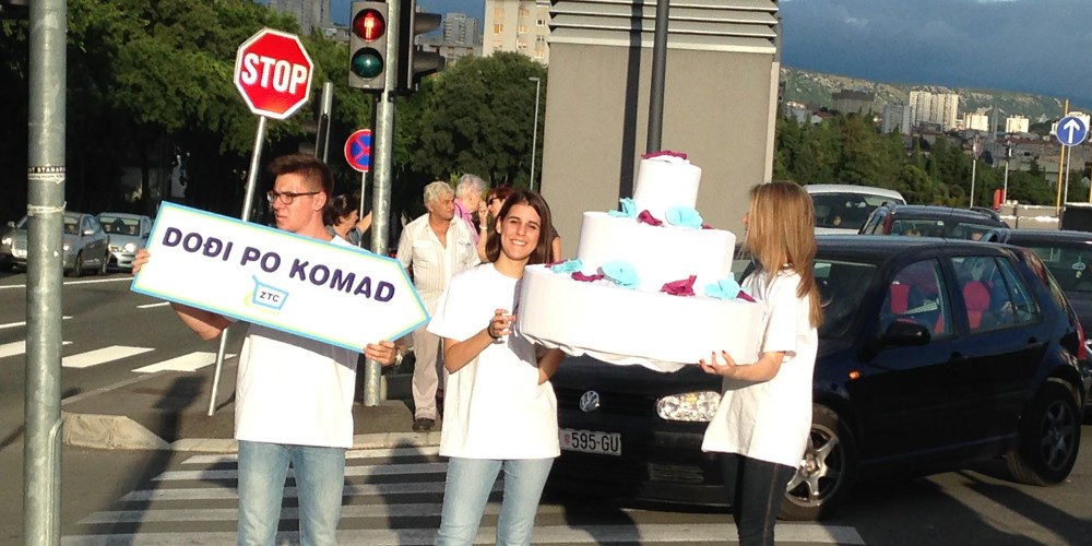 Privlačenje pažnje - Guerilla Marketing Rijeka Gerila Marketing Rijeka - Privlačenje pažnje